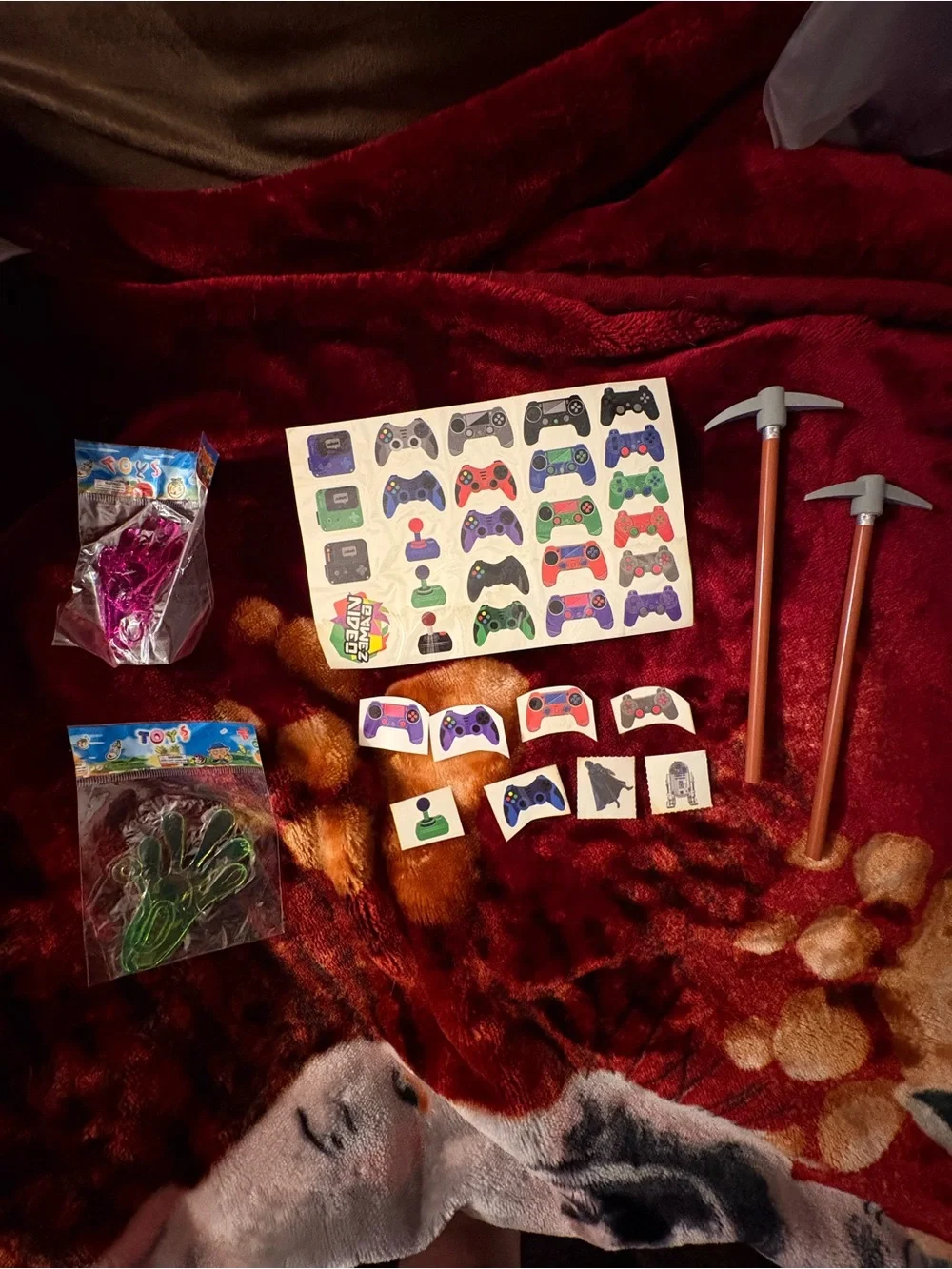 Gamer Video Game Birthday Party Supplies Lot Treat Bags Favors Decor